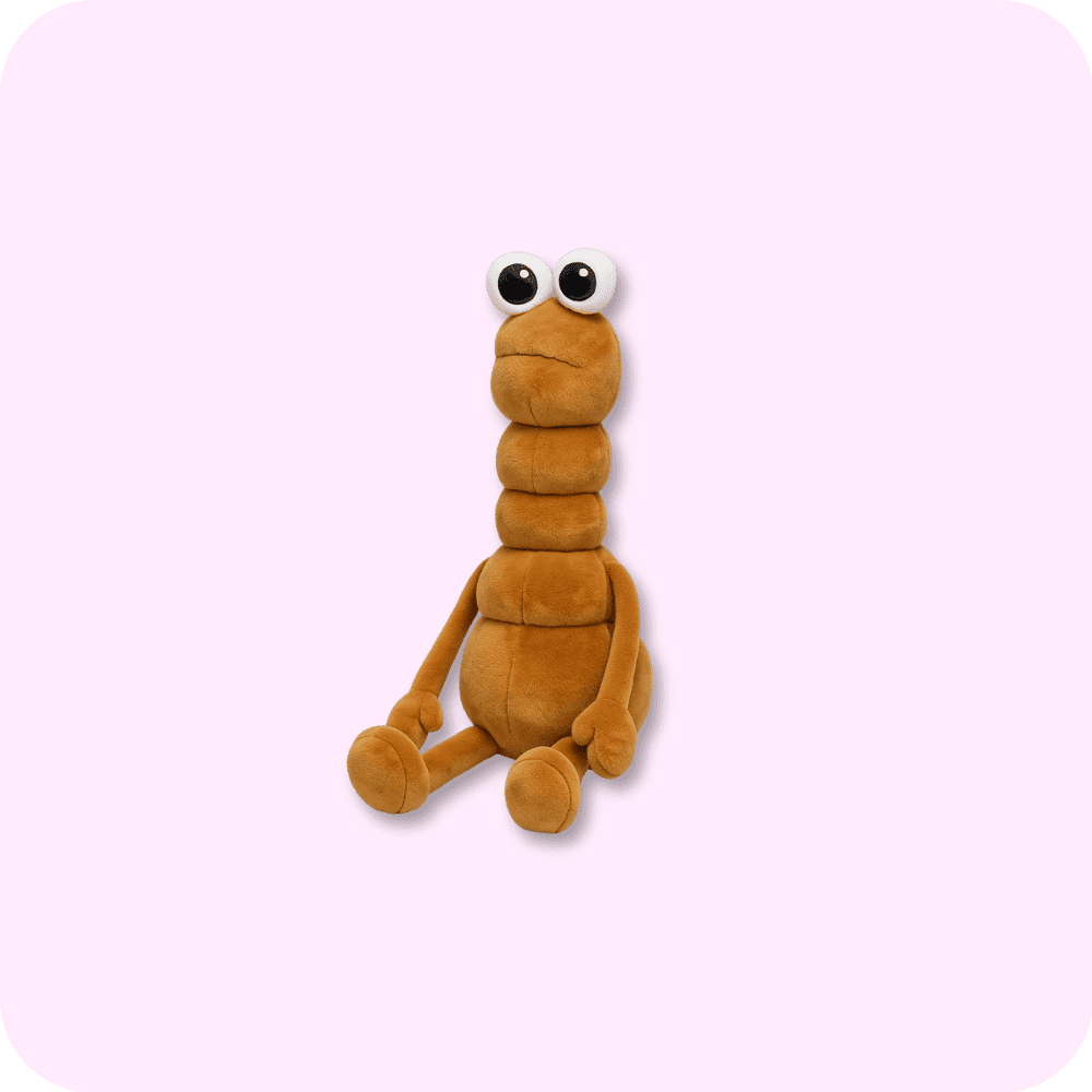 Marcus The Worm Plush Marcus The Worm Plush